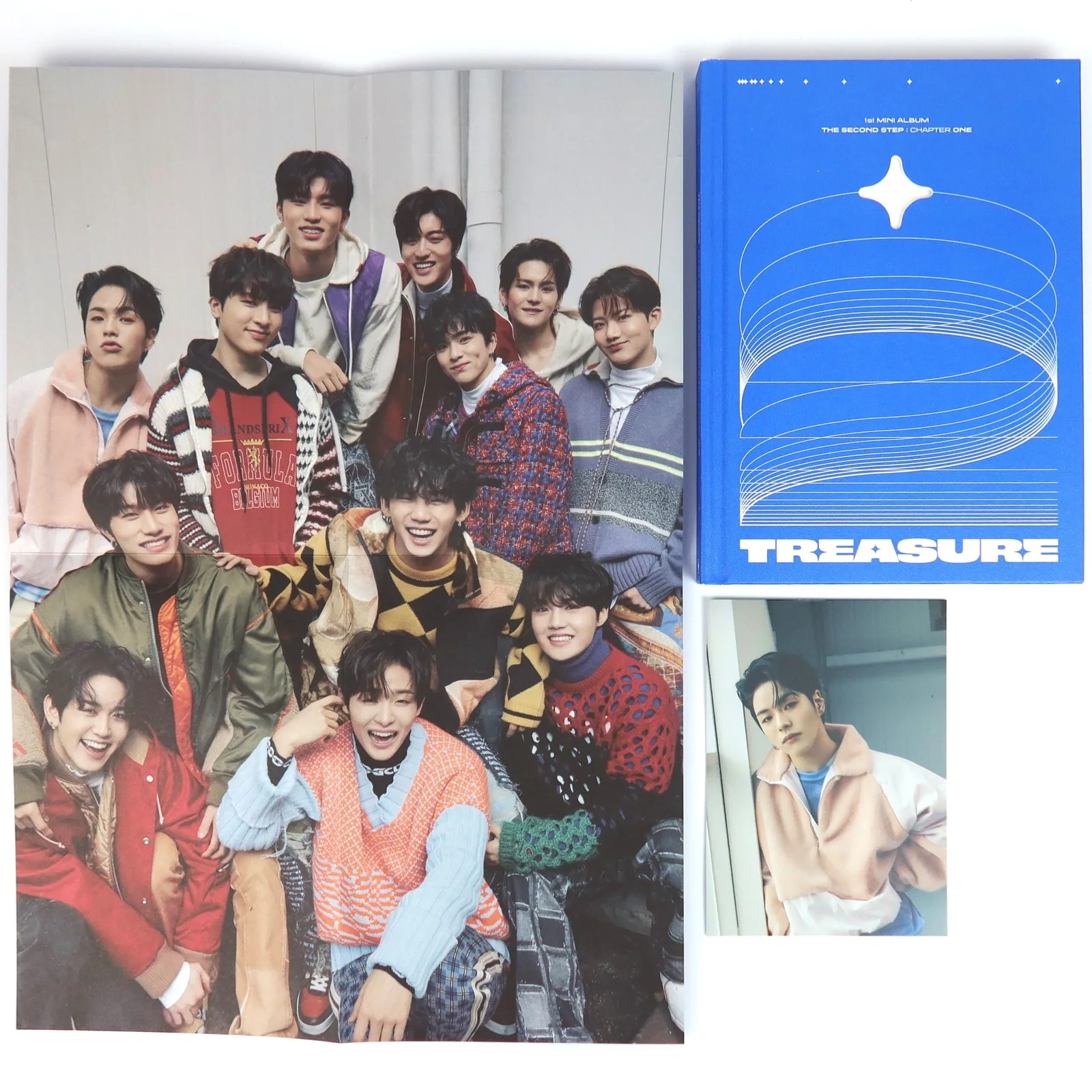 Treasure - The Second Step: Chapter One 1st Mini Album Signed Promo CD 2022, image 2