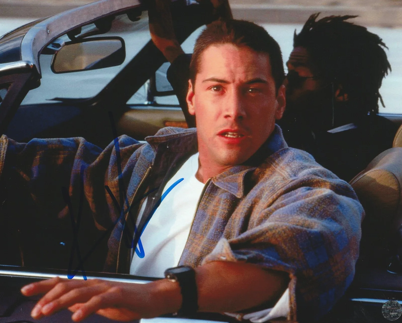 Keanu Reeves — Keanu Reeves Signed Autographed Speed 8x10 Photo with COA/Matching Hologram