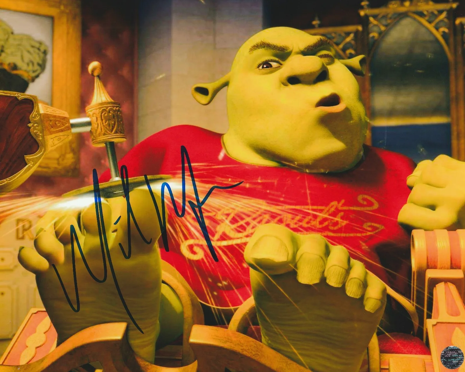 Mike Myers — Mike Myers Signed Autographed Shrek 8x10 Photo with COA/Matching Hologram