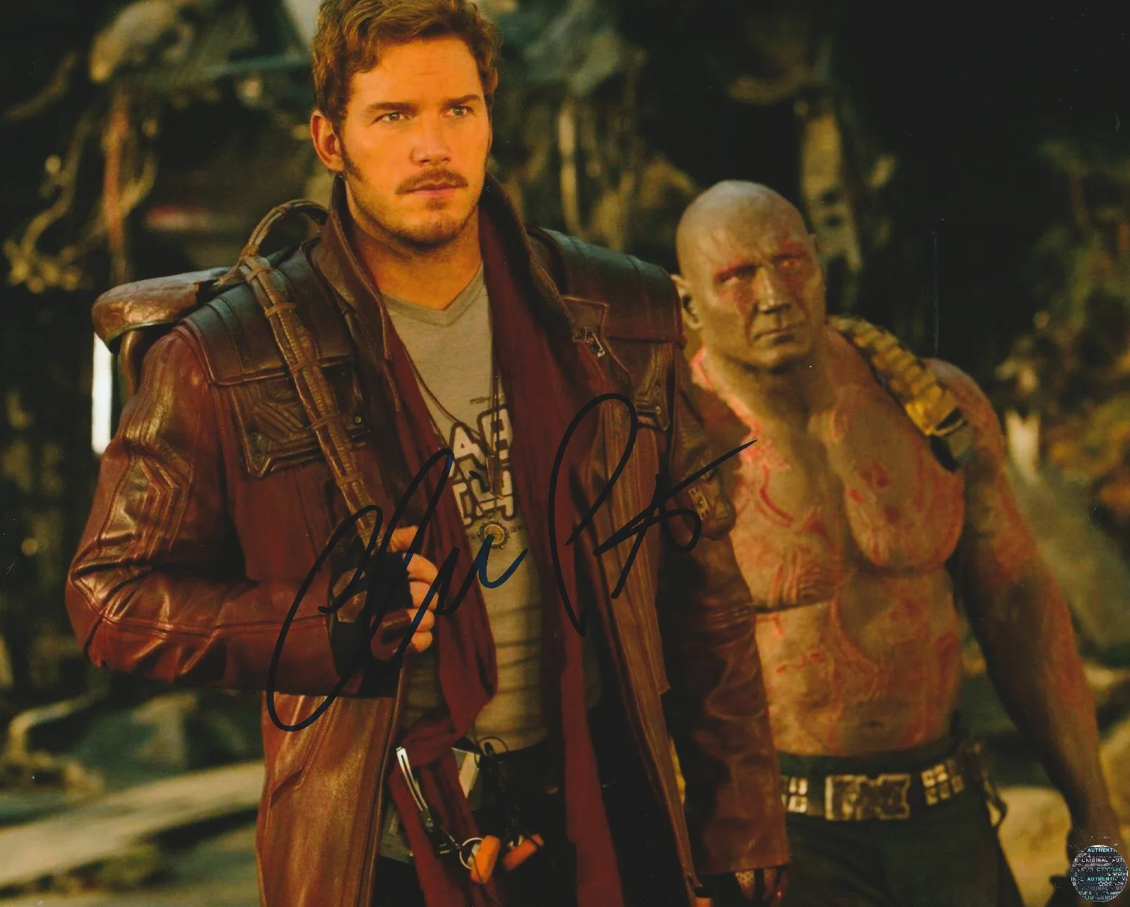 Chris Pratt — Chris Pratt Signed Autographed Guardians of the Galaxy 8x10 Photo COA/Hologram