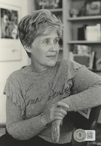Erma Bombeck — Erma Bombeck At Wit's End Authentic Signed 5x7 Black & White Photo BAS #BK43345, изображение 2