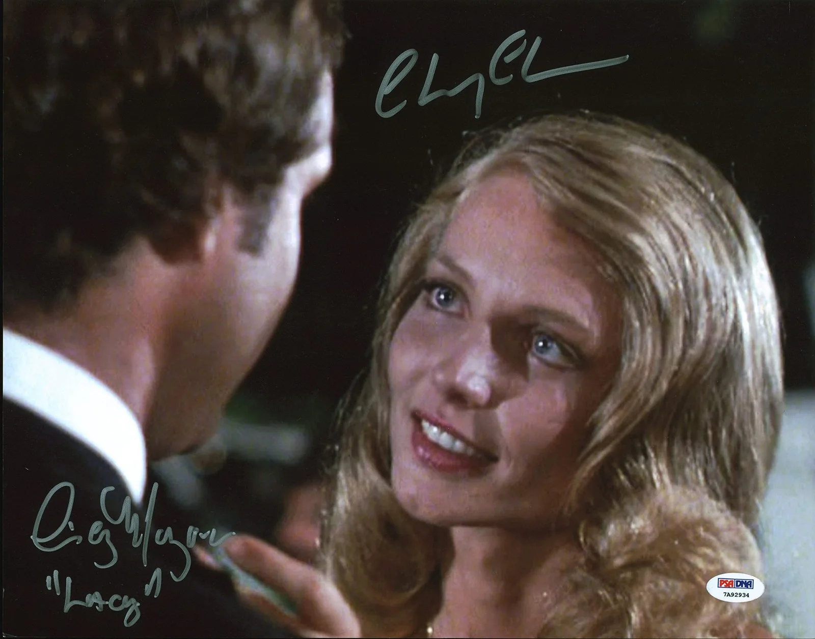 Chevy Chase, Cindy Morgan — Chevy Chase & Cindy Morgan Caddyshack Authentic Signed 11x14 Photo PSA #7A92934, изображение 3