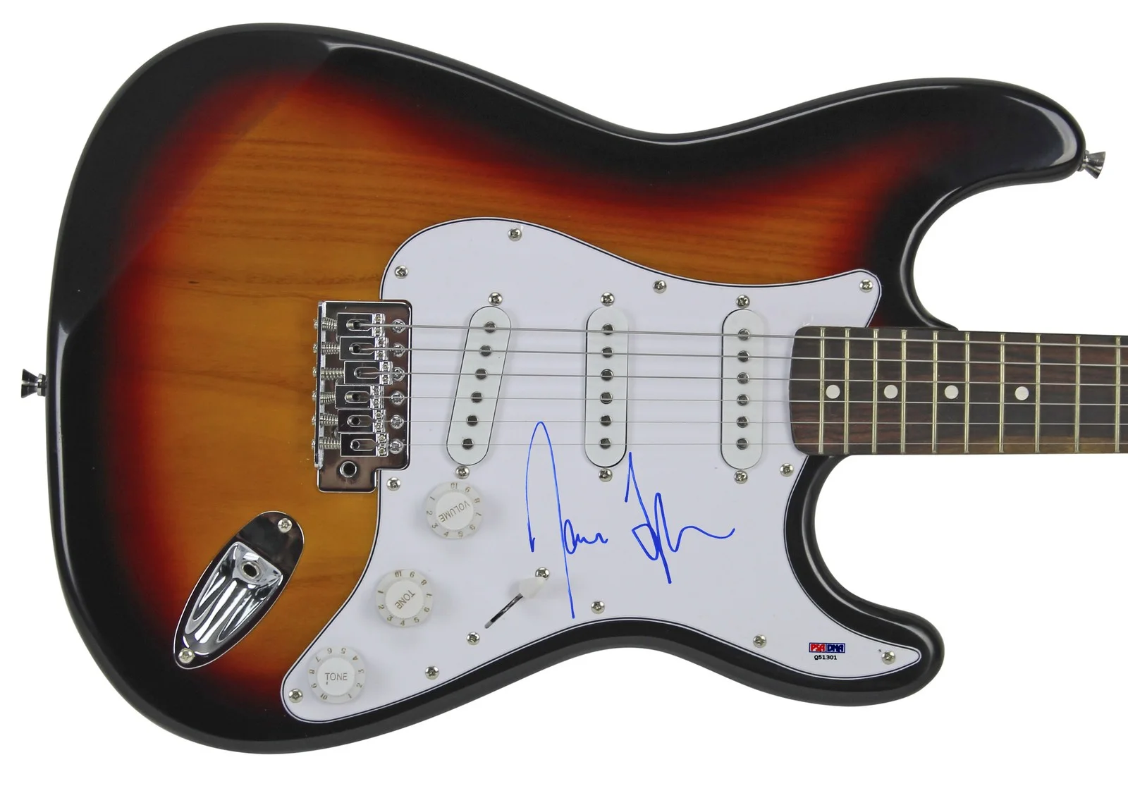 James Taylor — James Taylor Authentic Signed Sunburst Electric Guitar Autographed BAS #Q51301