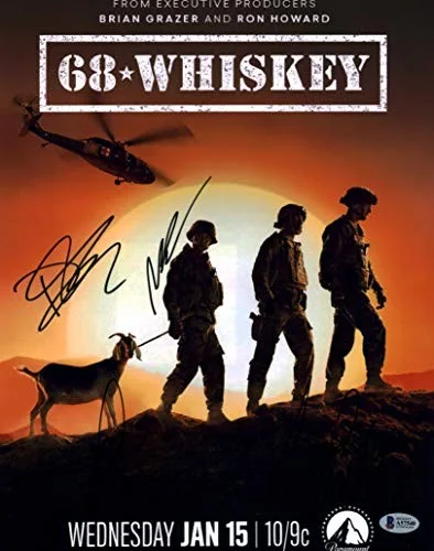 Nicholas Coombe, Derek Theler, Christina Rodio, Jeremy Tardy — 68 Whiskey (4) Coombe, Theler, Rodio & Tardy Signed 11x14 Photo BAS #A57539, изображение 3