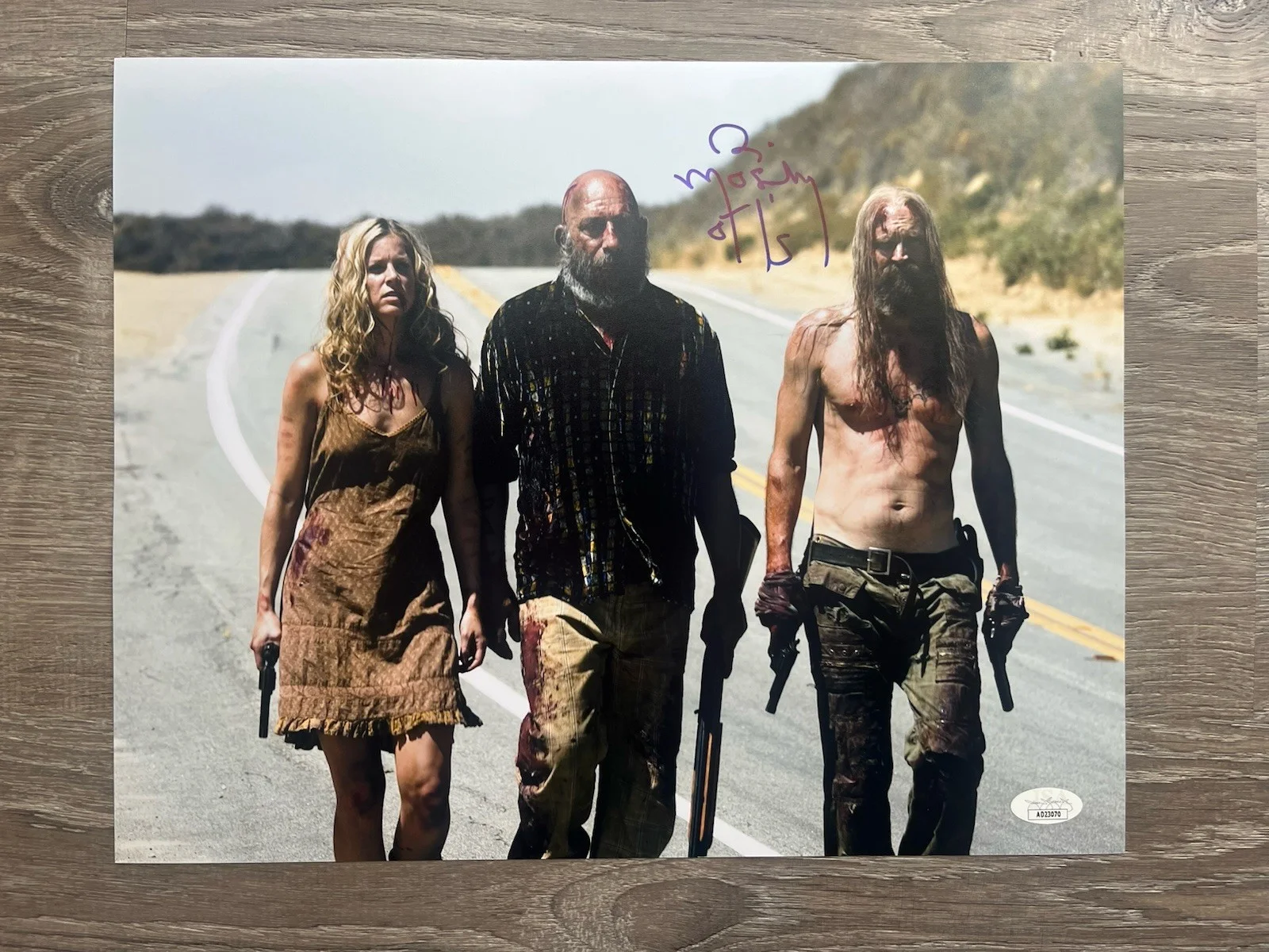 Bill Moseley — Bill Moseley Signed Devils Rejects 11x14 Photo JSA COA Otis Horror Auto, image 2