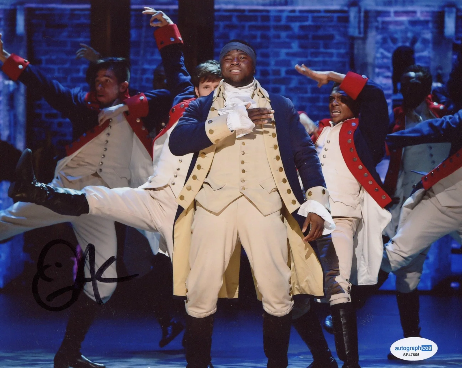 Okieriete Onaodowan — Okieriete Onaodowan "Hamilton" AUTOGRAPH Signed Autographed 8x10 Photo D ACOA