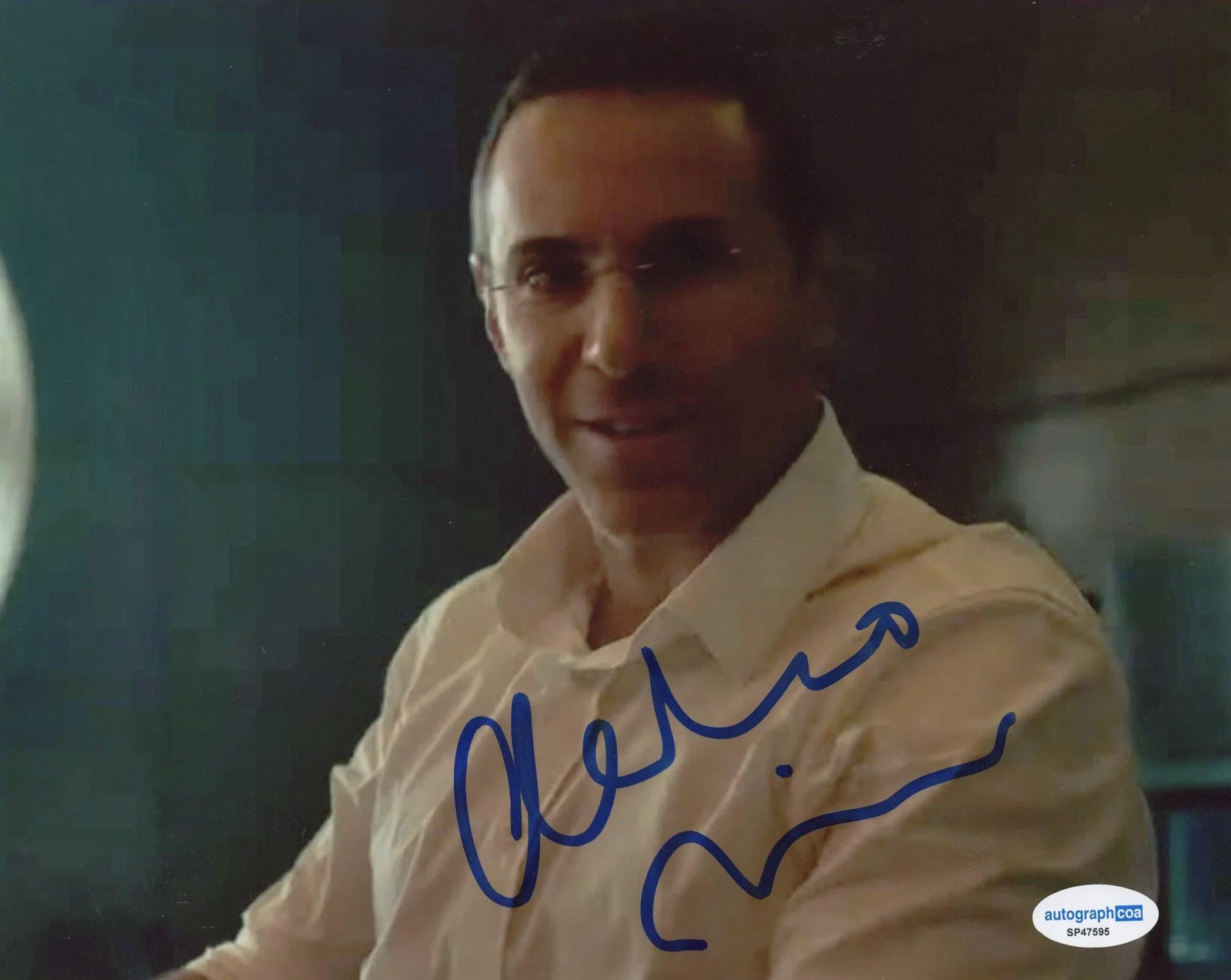 Alessandro Nivola — Alessandro Nivola "Face/Off" AUTOGRAPH Signed 'Pollux Troy' 8x10 Photo ACOA