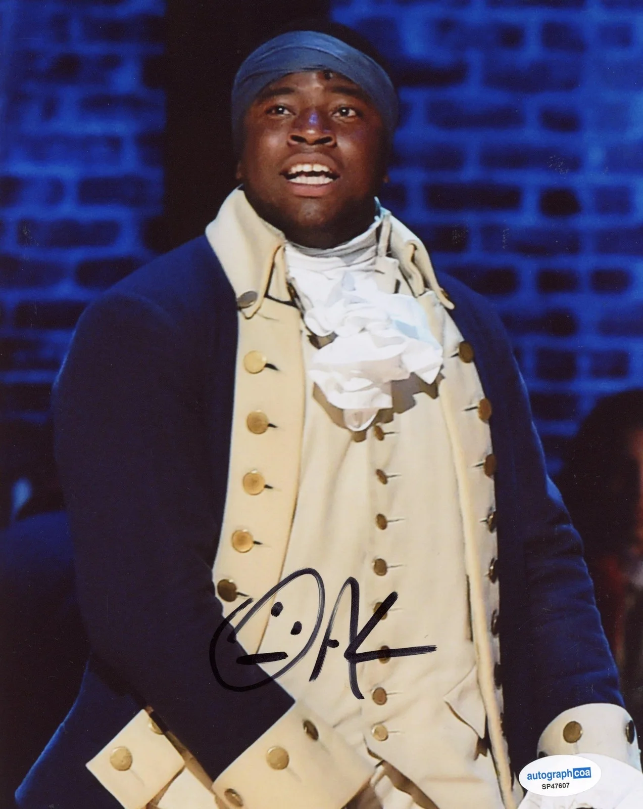 Okieriete Onaodowan — Okieriete Onaodowan "Hamilton" AUTOGRAPH Signed Autographed 8x10 Photo B ACOA