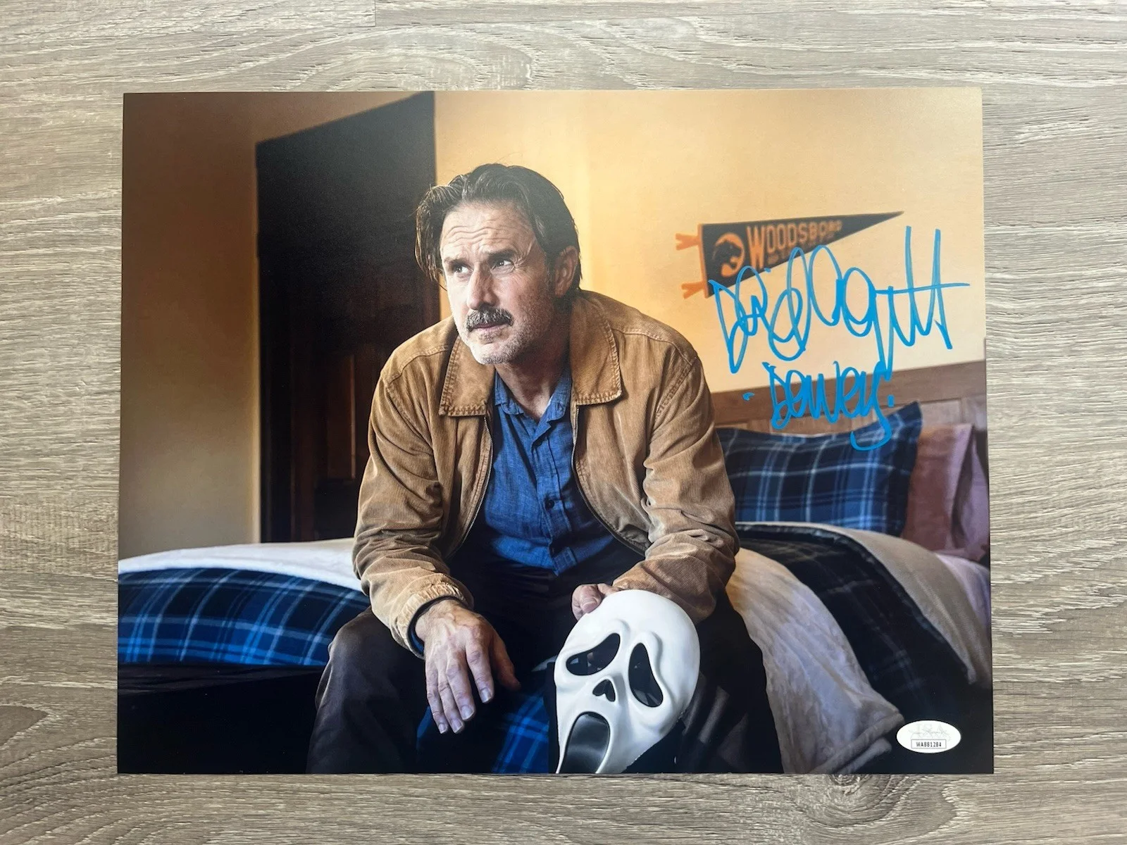 David Arquette — David Arquette Signed Scream 11x14 Photo JSA COA Dewey Riley Ghostface Horror, image 2