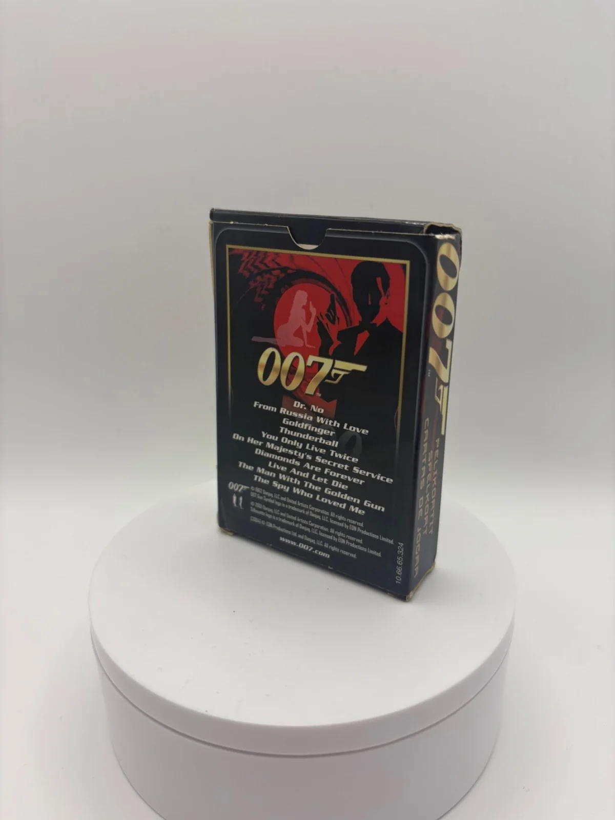 JAMES BOND 007 Playing Cards 2004 Carta Mundi / Boxed / Bond Films 1-10, изображение 4