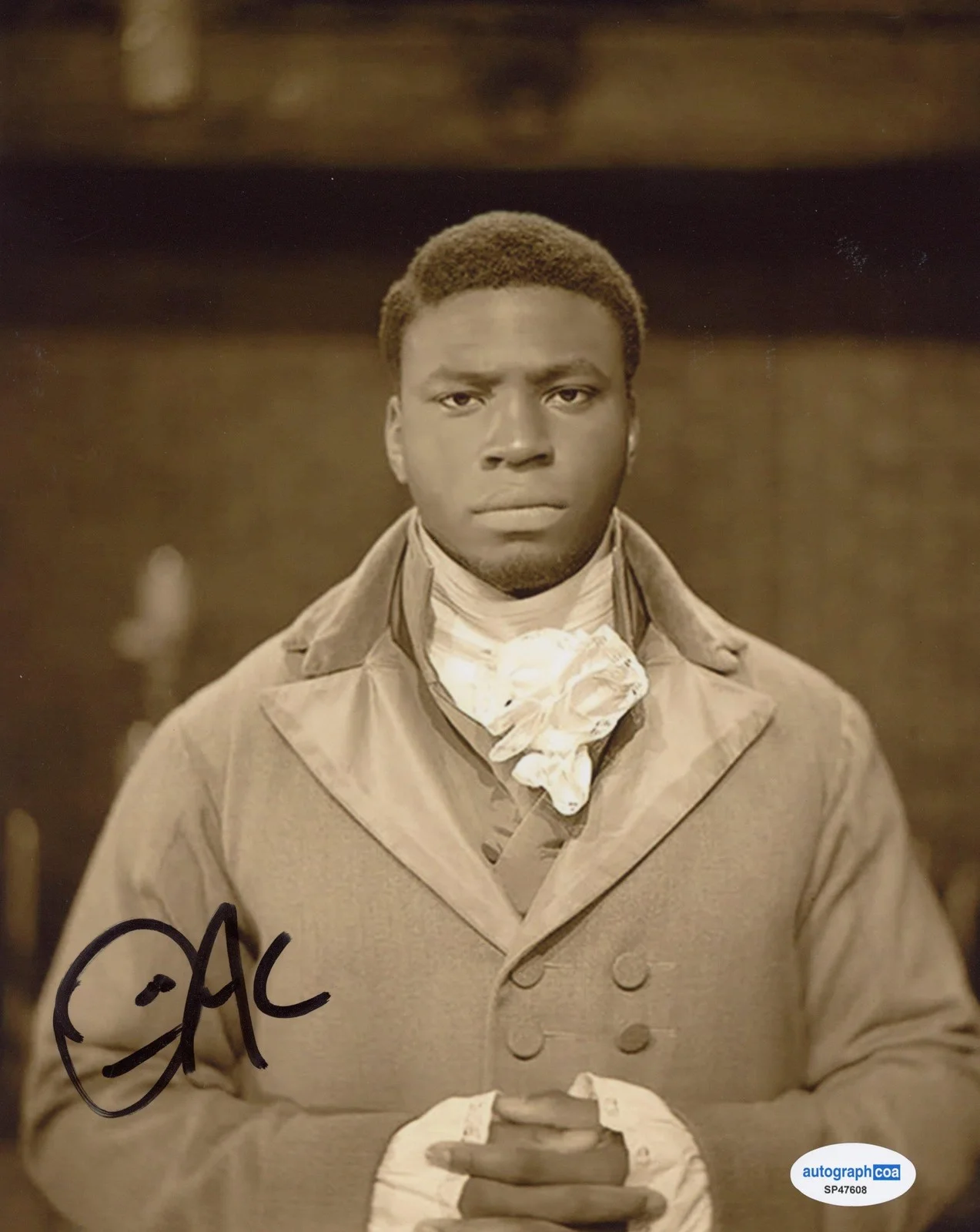 Okieriete Onaodowan — Okieriete Onaodowan "Hamilton" AUTOGRAPH Signed Autographed 8x10 Photo C B ACOA