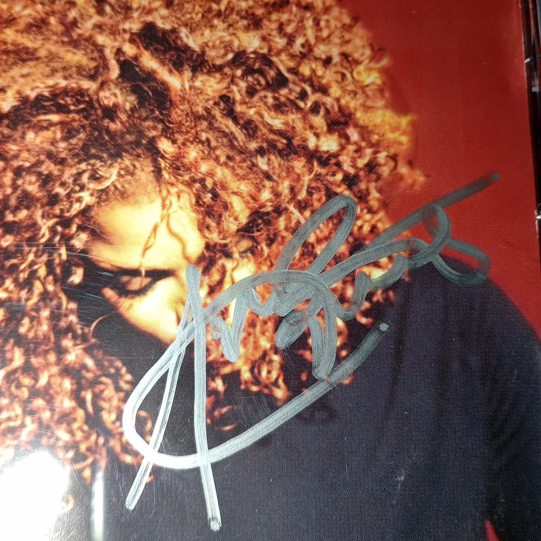 Janet Jackson Signed The Velvet Rope CD Booklet Autographed Silver Sharpie, image 2