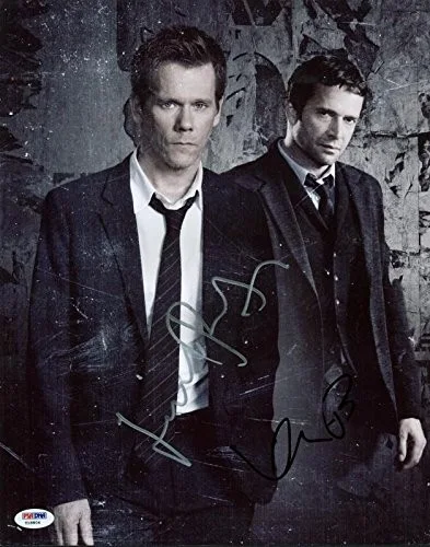 Kevin Bacon, James Purefoy — Kevin Bacon & James Purefoy The Follwing Signed 11X14 Photo PSA/DNA #Y18804, изображение 2