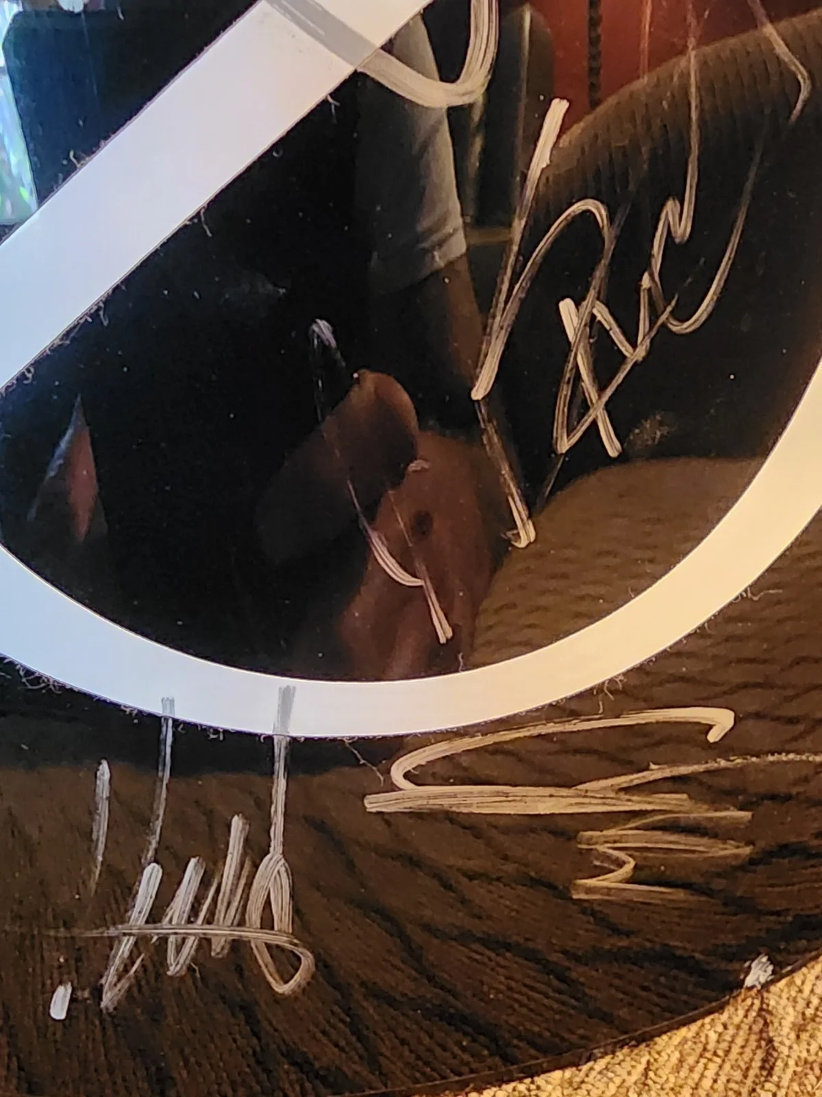 UNDEROATH Fully Autographed Yamaha 10X12 Power V Drum, image 5