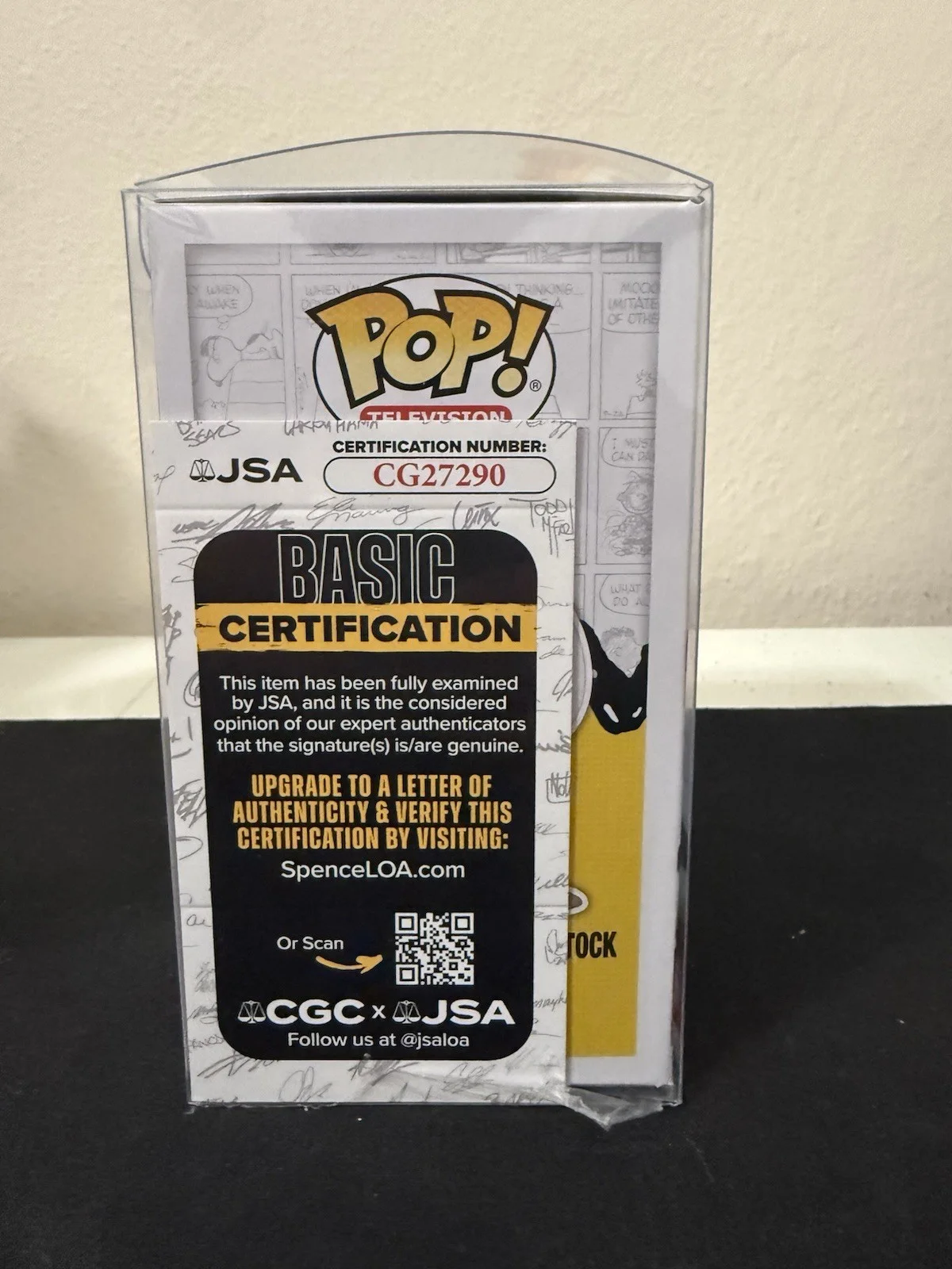 Terry McGurrin — Funko Pop Peanuts Astronaut Snoopy & Woodstock Signed Terry McGurrin JSA, image 2