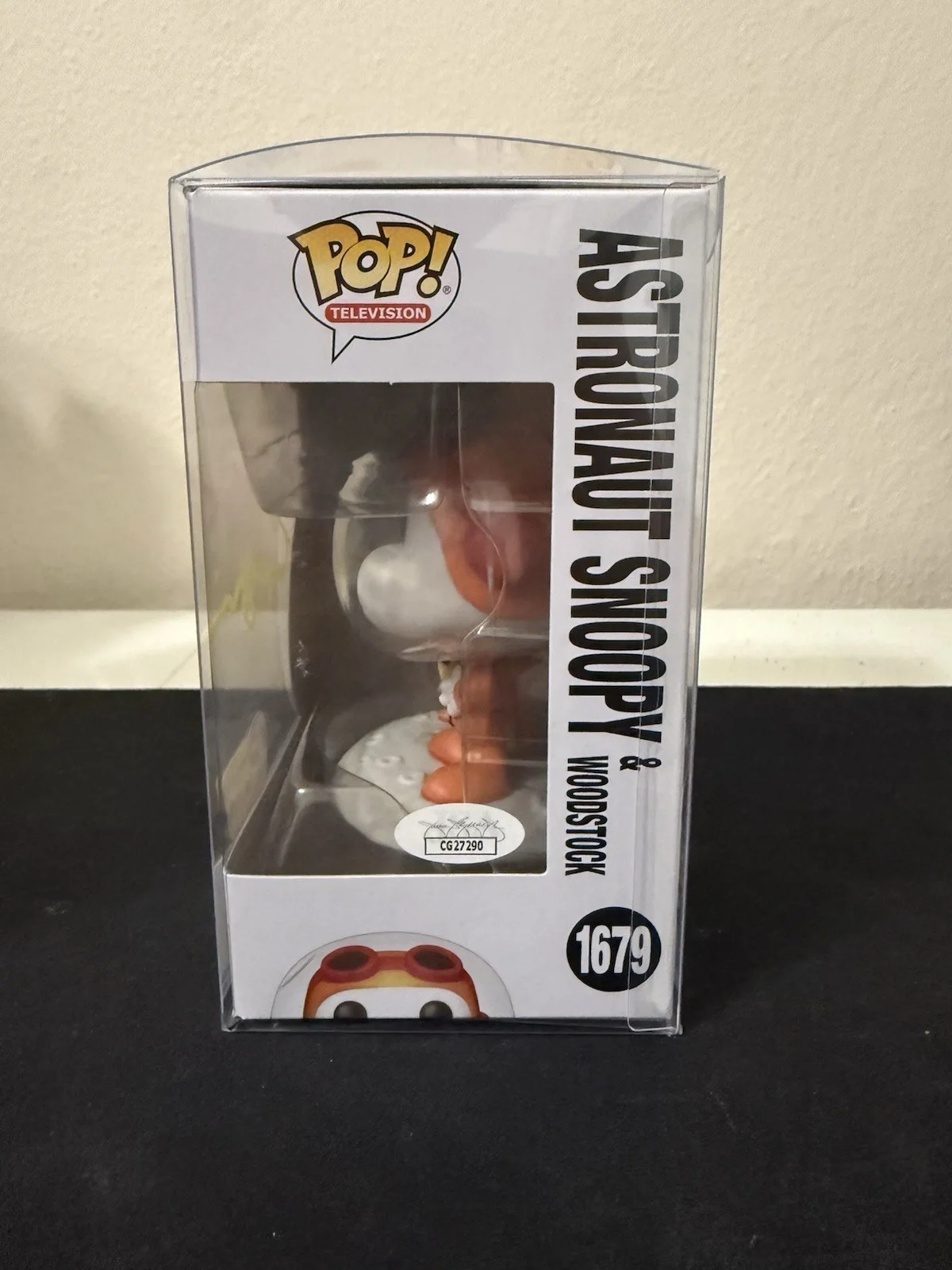 Terry McGurrin — Funko Pop Peanuts Astronaut Snoopy & Woodstock Signed Terry McGurrin JSA, image 3