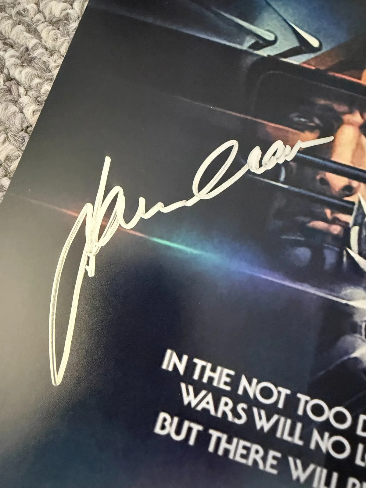James Caan — James Caan Rollberball Signed Poster - Certified 12x14, image 2