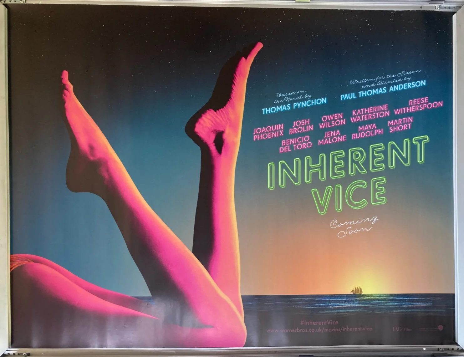 Cinema Poster: INHERENT VICE 2015 (Advance Quad) Joaquin Phoenix Josh Brolin, изображение 2