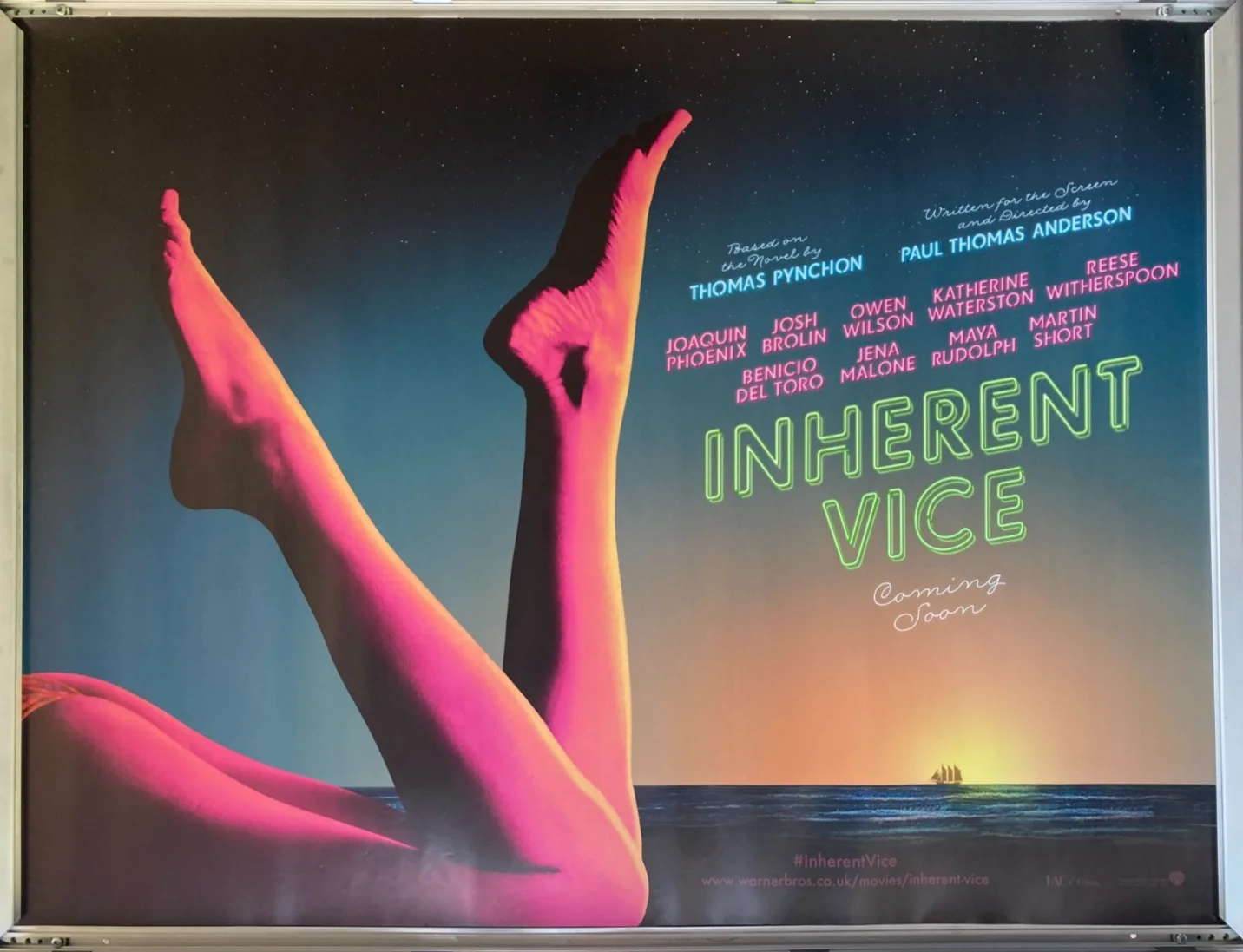 Cinema Poster: INHERENT VICE 2015 (Advance Quad) Joaquin Phoenix Josh Brolin, изображение 3
