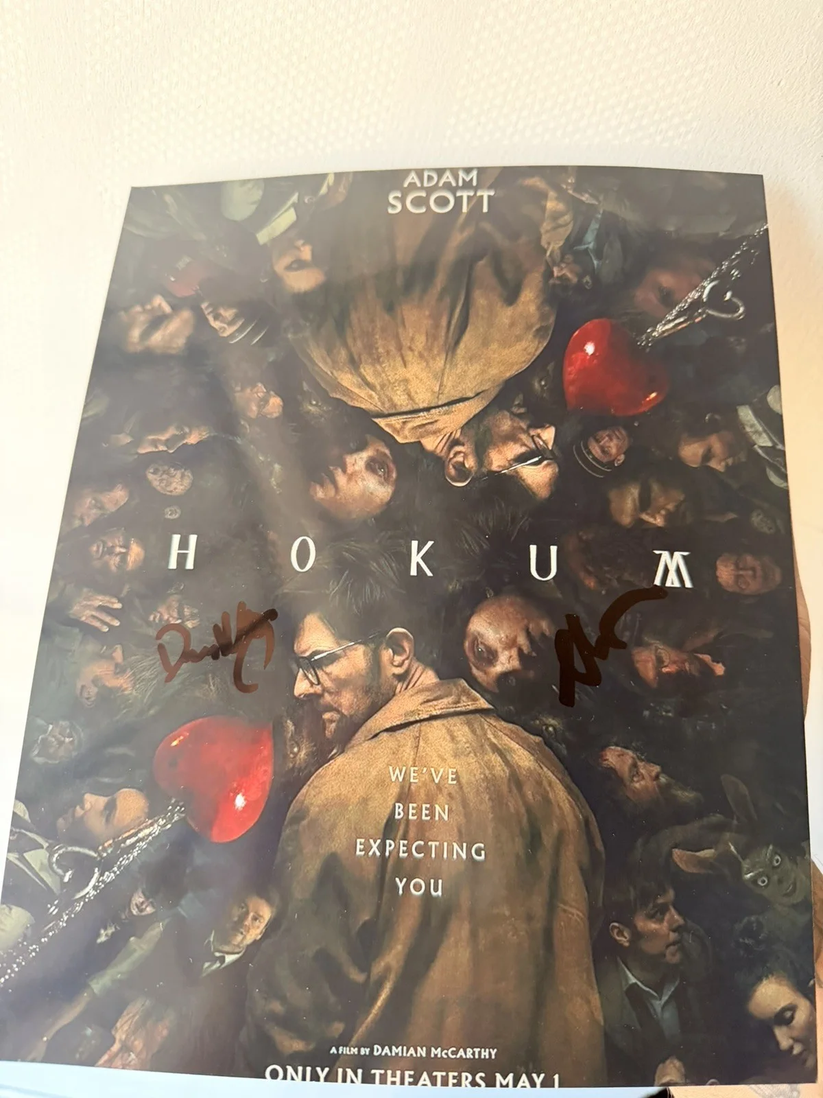 ADAM SCOTT & Damian MC HAND SIGNED 8x10 PHOTO AUTOGRAPHED HOKUM 2026, image 3