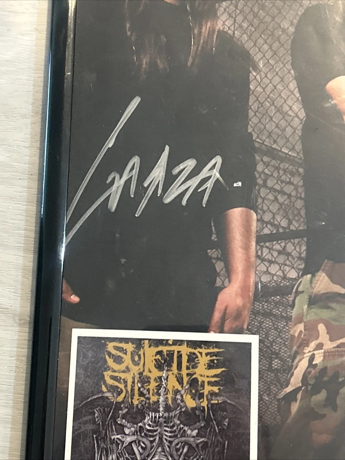 Rare Suicide Silence Autograph Mayhem Festival, изображение 2