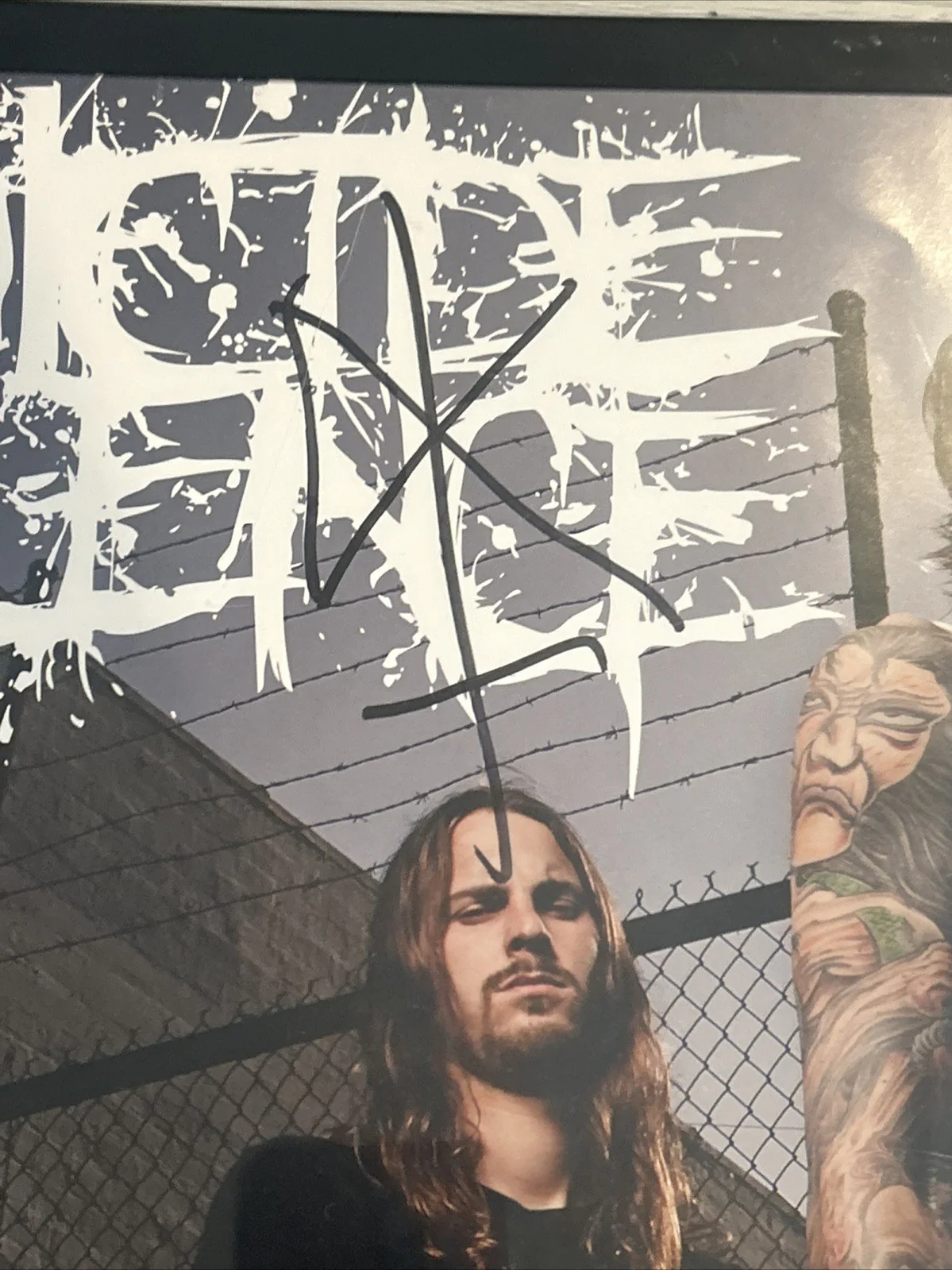 Rare Suicide Silence Autograph Mayhem Festival, изображение 3