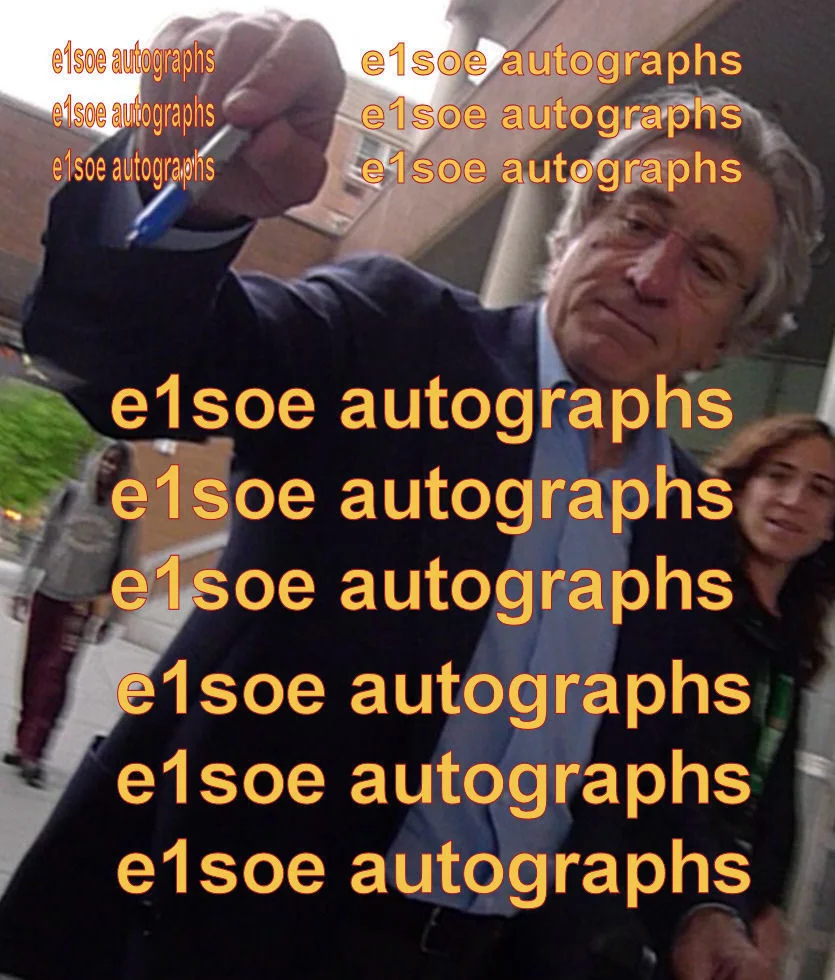 Robert De Niro — Robert De Niro signed 8x10 photo - In Person Exact Proof - DeNiro Goodfellas, изображение 5