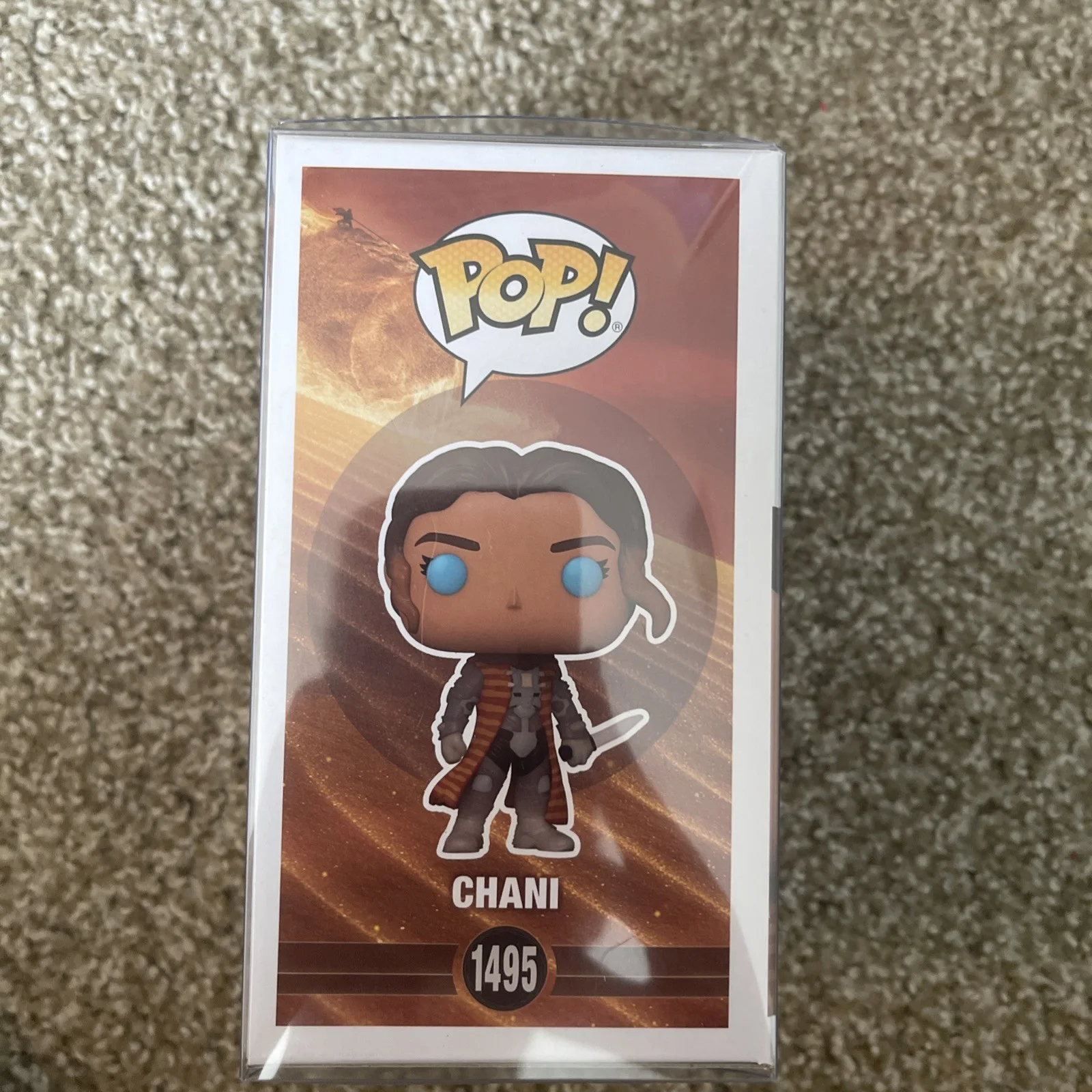 Zendaya — Funko Pop! Movies Dune Part Two 1495 Chani (Signed by Zendaya) – Autographed COA, image 2