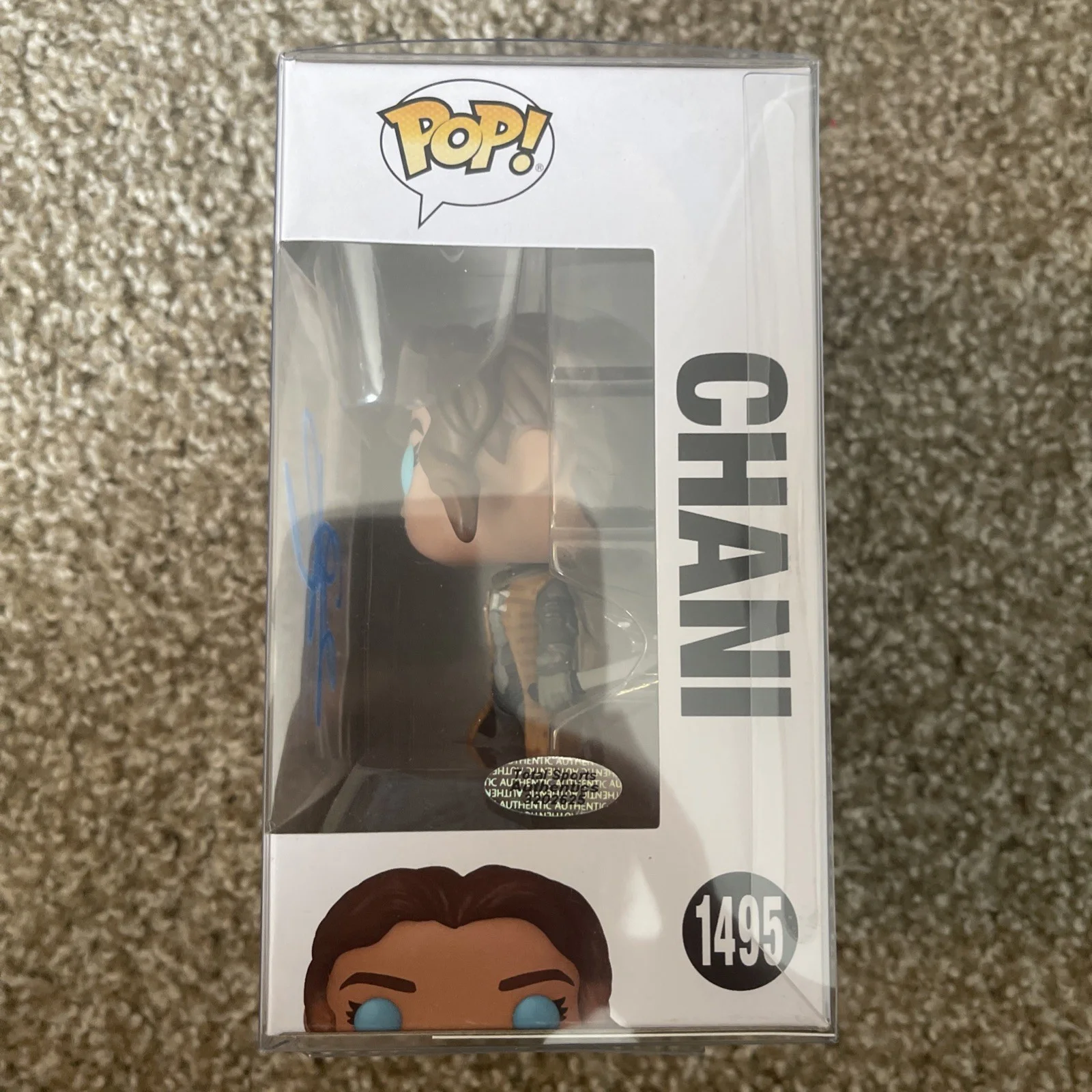 Zendaya — Funko Pop! Movies Dune Part Two 1495 Chani (Signed by Zendaya) – Autographed COA, image 4