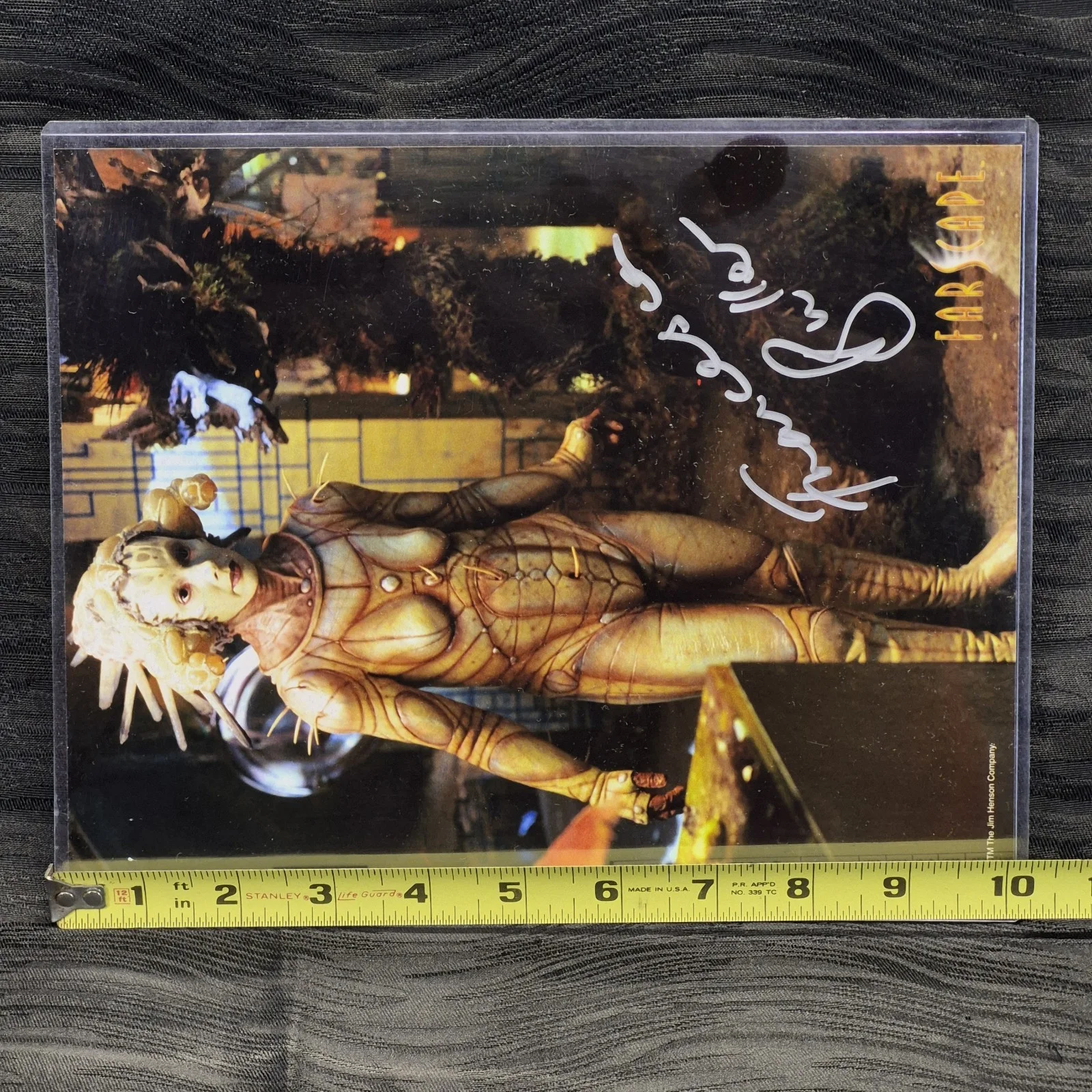 Francesa Buller as Raxil — Autographed FARSCAPE Collectible Francesa Buller/Raxil 8x10 Y2k SCI-FI Toploader, image 3