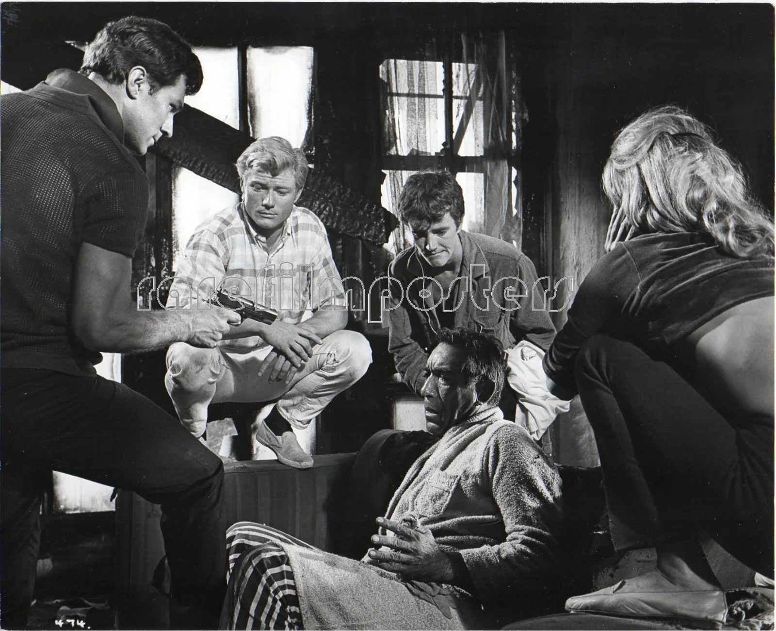 HAPPENING 1967 Anthony Quinn, George Maharis, Michael Parks 3 10x8 STILLS, image 2