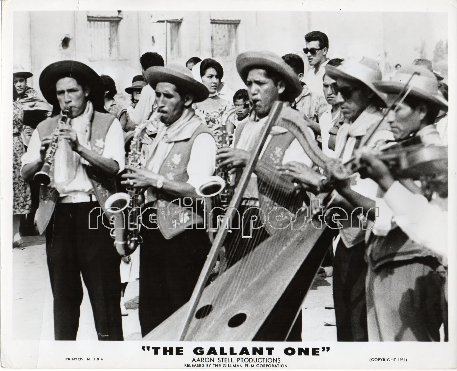 GALLANT ONE 1964 Aaron Stell, Henry Heller, Gil Goluskin 4 10x8 STILLS, изображение 3