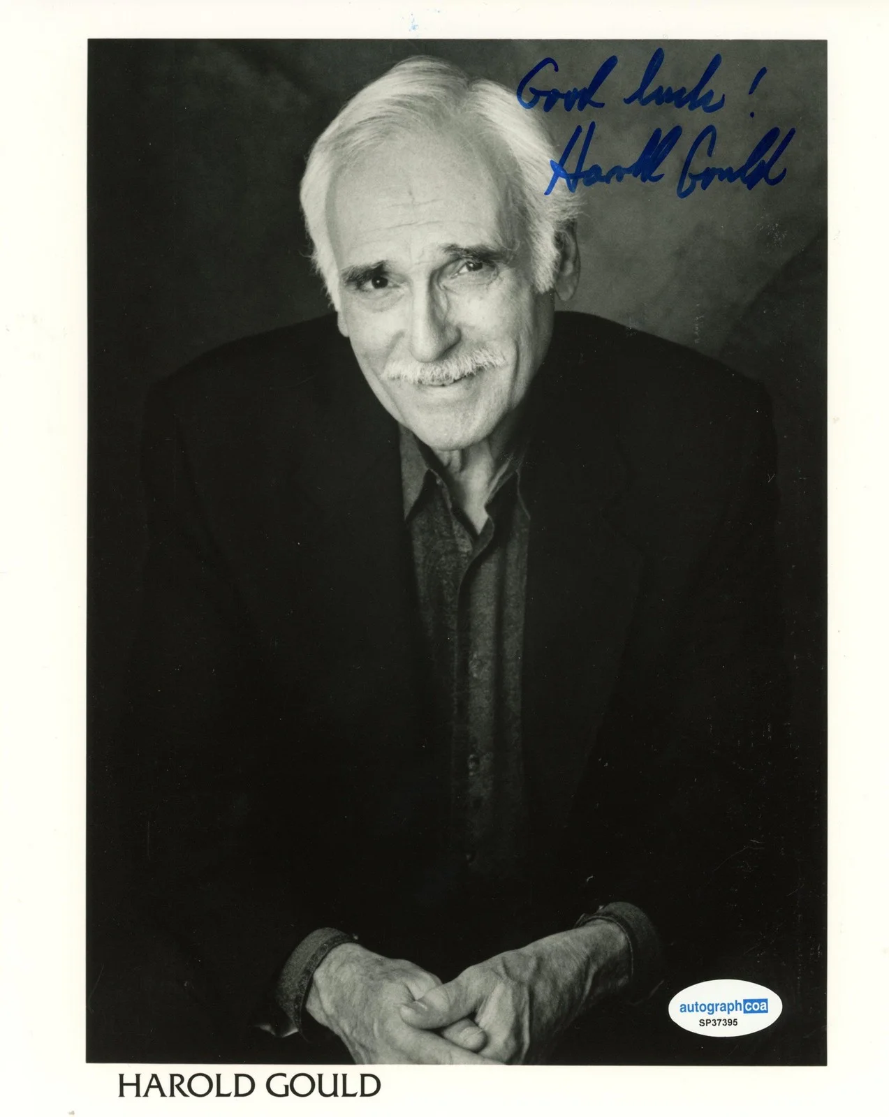 Harold Gould — Harold Gould "The Golden Girls" AUTOGRAPH Signed Autographed 8x10 Photo ACOA, изображение 2