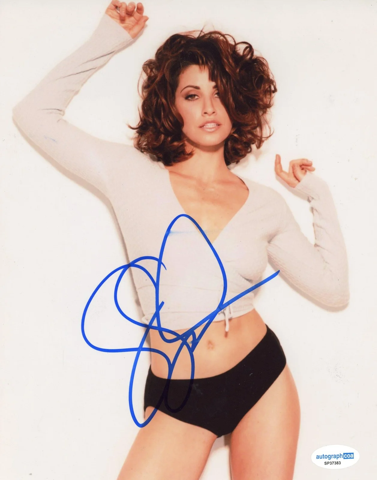 Gina Gershon — Gina Gershon "Showgirls" AUTOGRAPH Signed Autographed 8x10 Photo ACOA, изображение 2