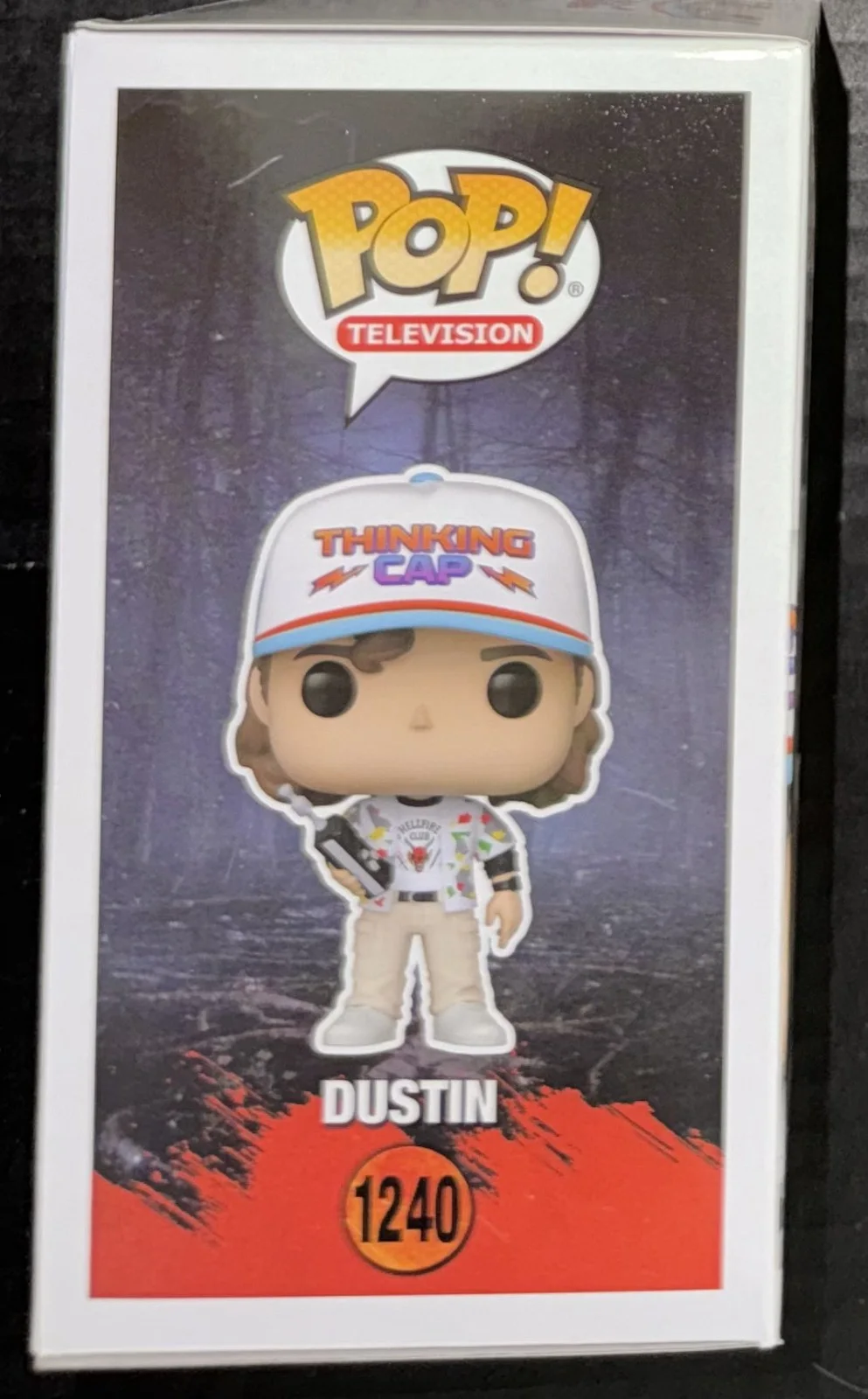 Gaten Matarazzo — Gaten Matarazzo "Dustin in Stranger Things" Signed Funko Pop #1240 - Beckett, изображение 4