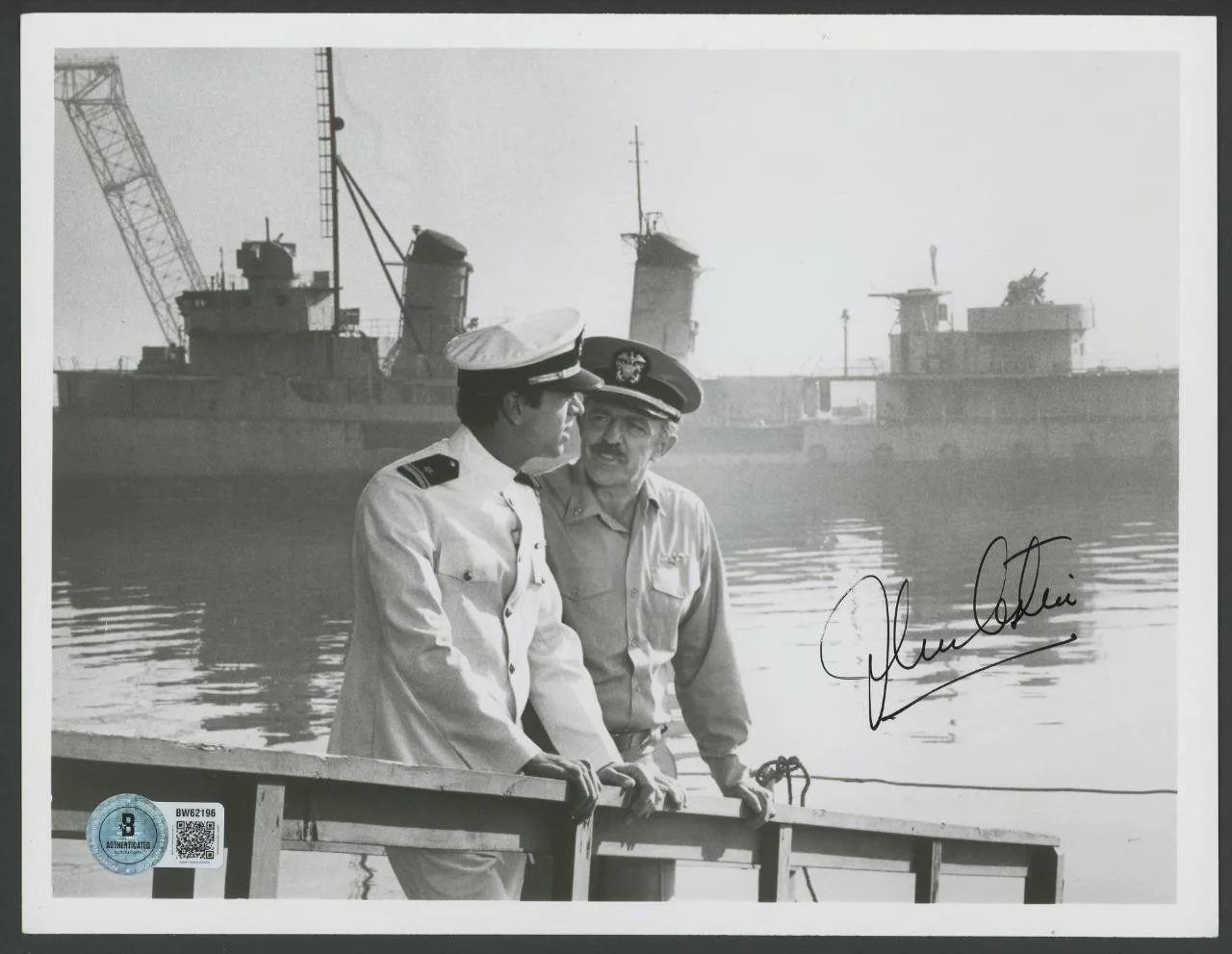John Astin — JOHN ASTIN signed 7x9 photo | "Operation Petticoat" - autograph BAS certified