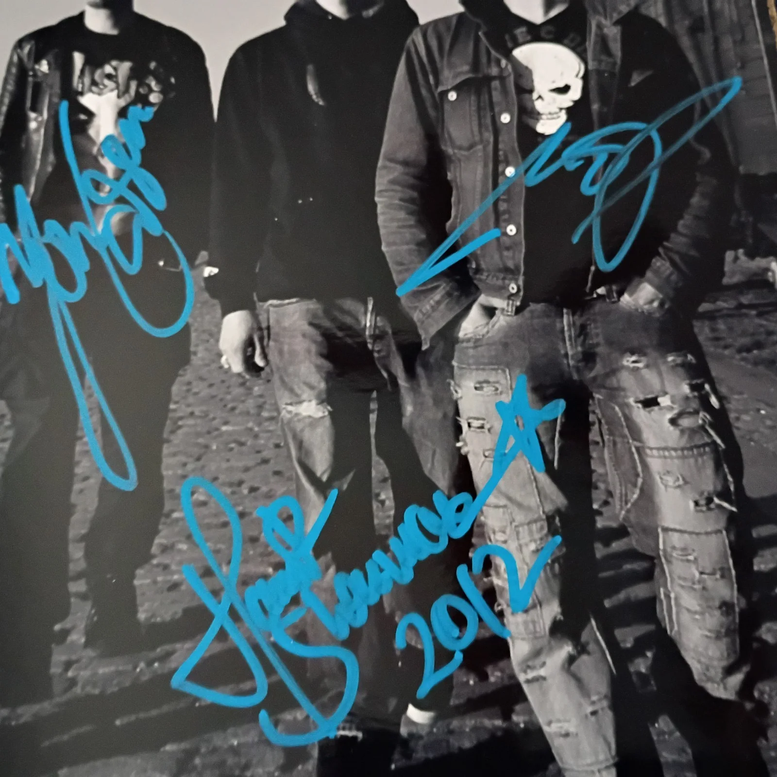 Volbeat Hand Signed 8 X 10 Photo Proof, image 3