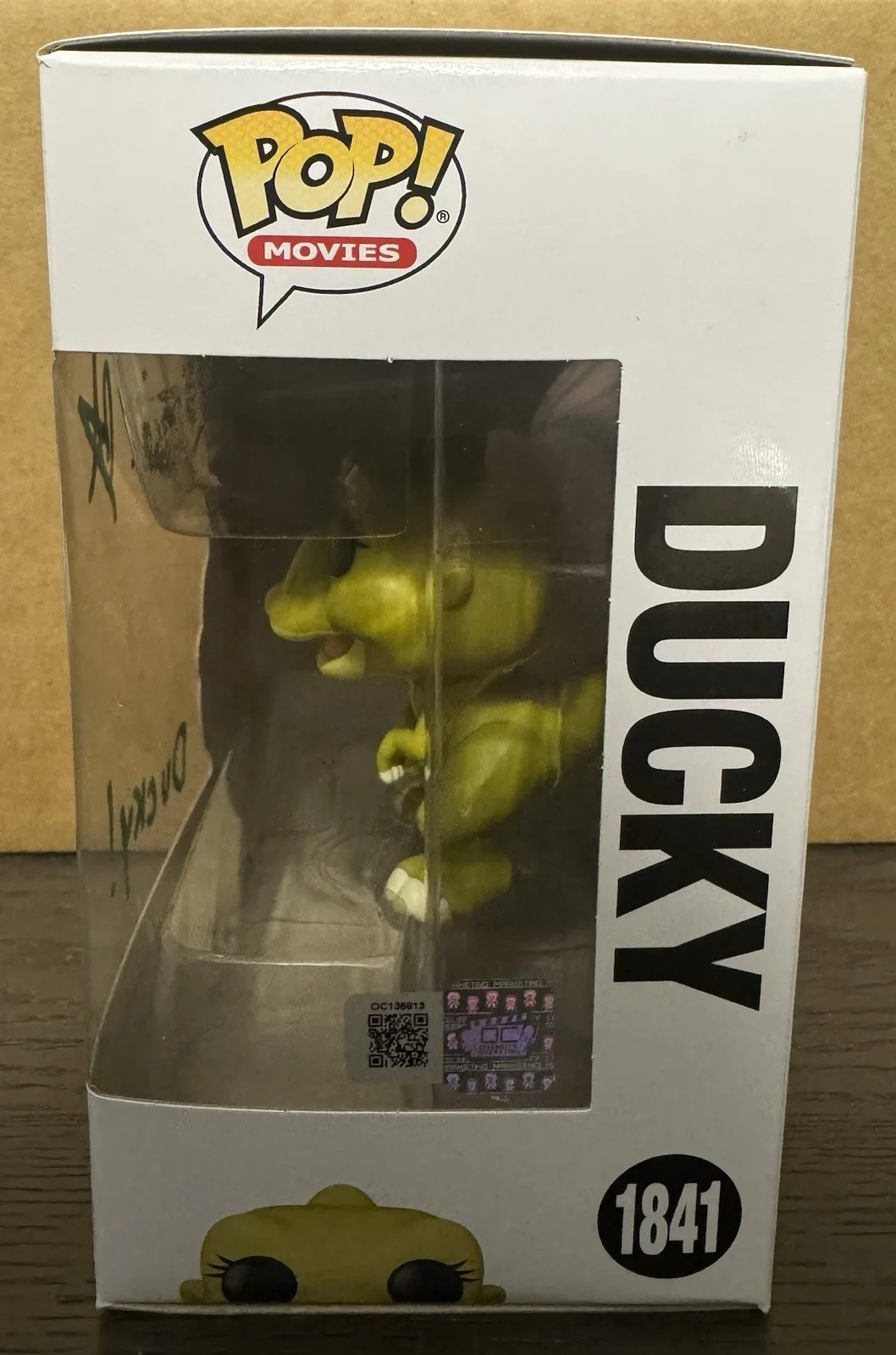 Aria Noelle Curzon — Signed Aria Noelle Curzon DUCKY Funko Pop Land Before Time OCCM Authentication, изображение 3