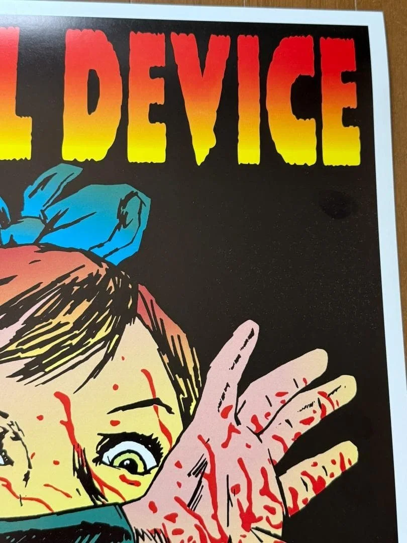 Frank Kozik 1995 Ritual Device Poster Signed Numbered Limited 1425 Offset Print, image 3