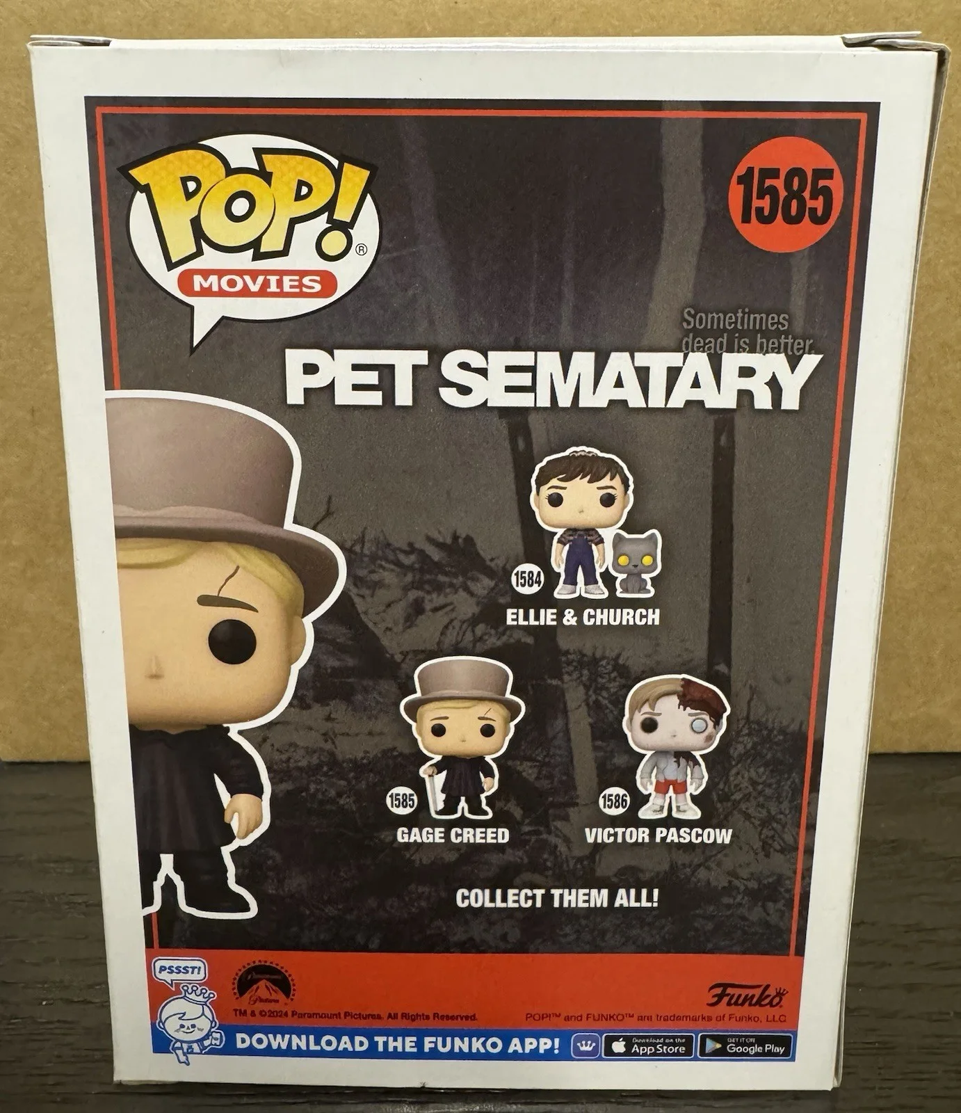 Miko Hughes — Signed Miko Hughes Gage Creed Funko Pop Pet Sematary OCCM Authentication, image 5
