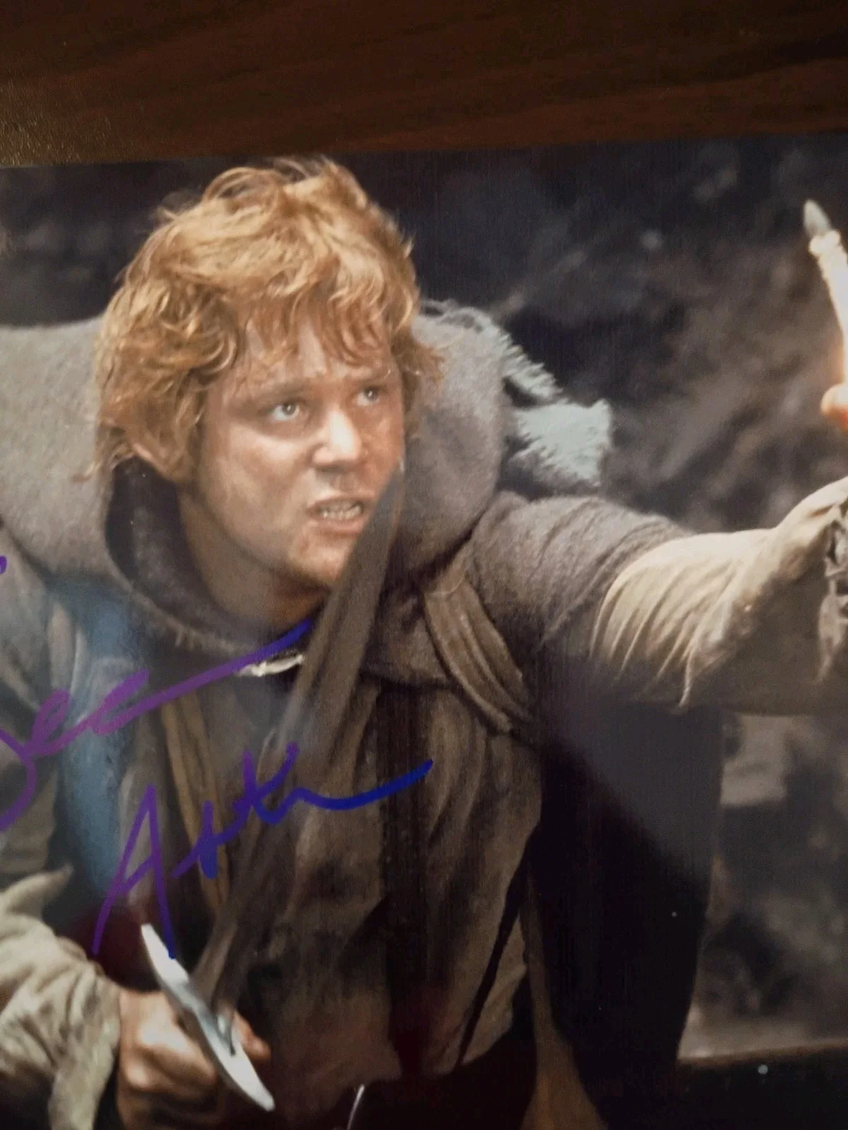 Sean Astin — SEAN ASTIN Autographed Signed 8x10 LORD OF THE RINGS Photo..BAS Beckett, изображение 2