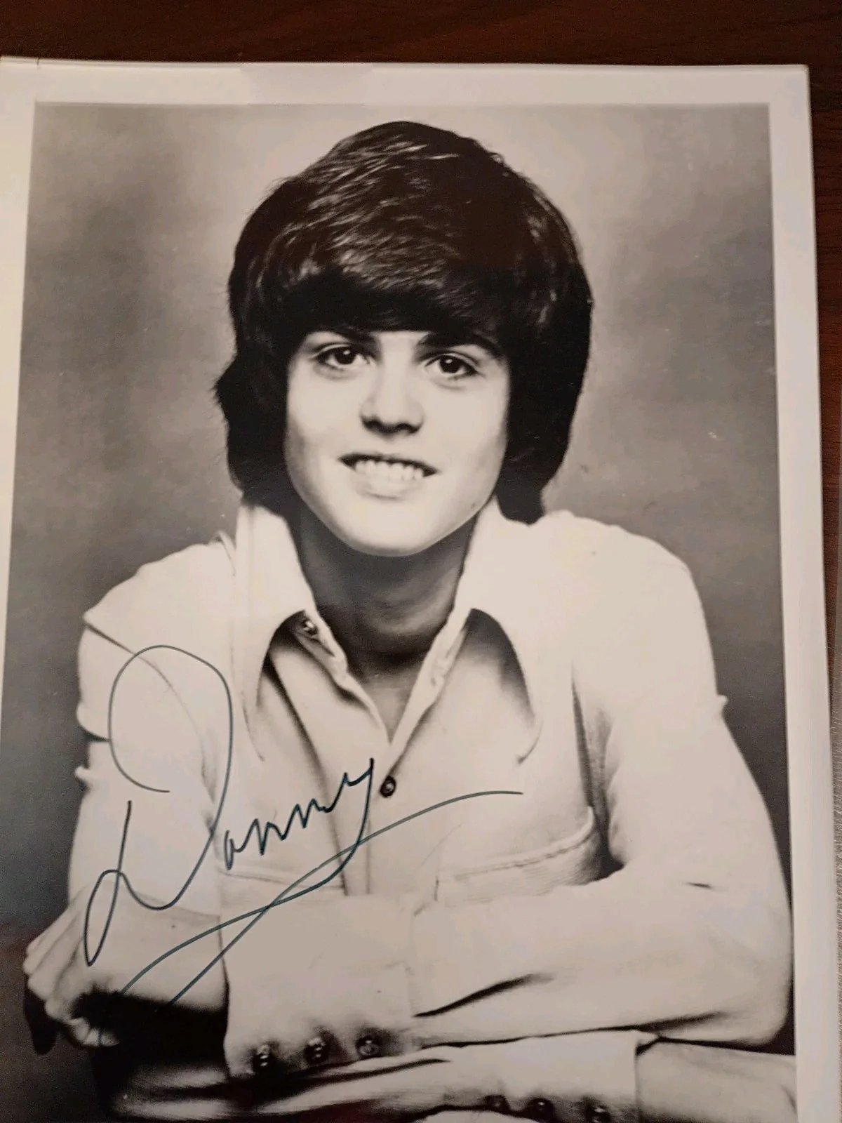 DONNY OSMOND Signed Autographed VINTAGE 7x9 Photo..MUSIC & TV Legend..COA, изображение 2