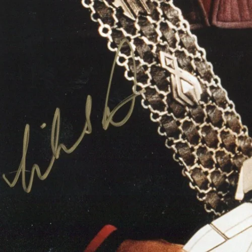 Michael Dorn — MICHAEL DORN - Worf - Star Trek "Deep Space 9" - SIGNED 8x10 photo - Authentic!, image 2