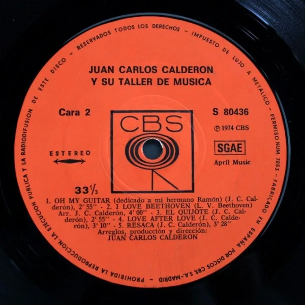 Juan Carlos Calderon - Y Su Taller De Musica (Vinyl LP), image 5