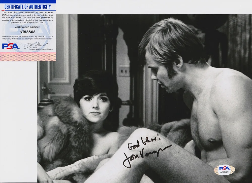Jon Voight — Jon Voight Midnight Cowboy Signed Autograph 8x10 Photo PSA/DNA COA #2