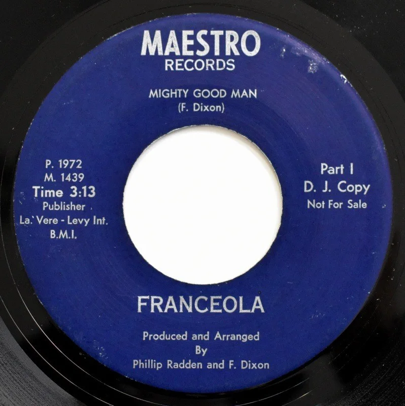 Franceola - Mighty Good Man (7" Vinyl), image 2