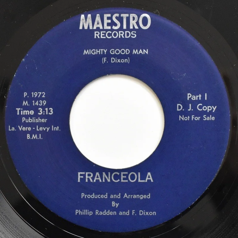 Franceola - Mighty Good Man (7" Vinyl), image 3