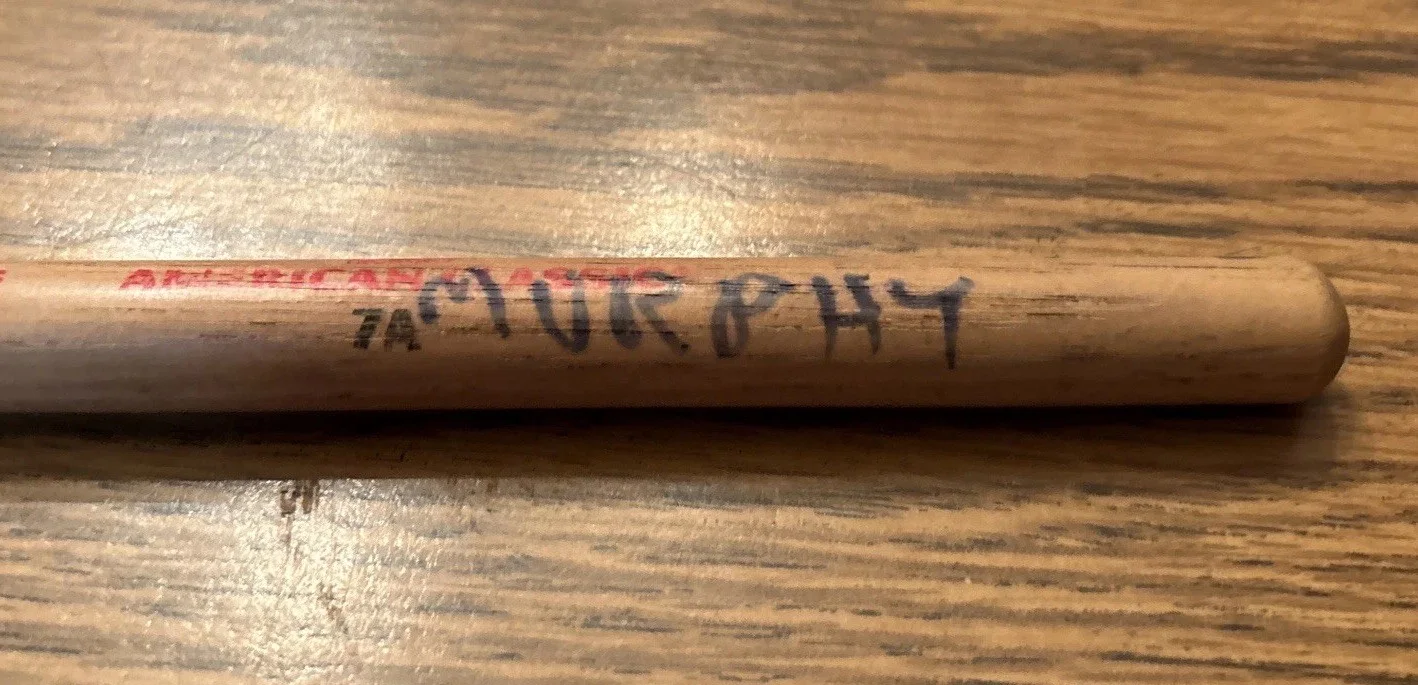 Vintage Killer Whales Band Vic Firth Drumstick Signed Autograph By Murphy Pitts, image 3