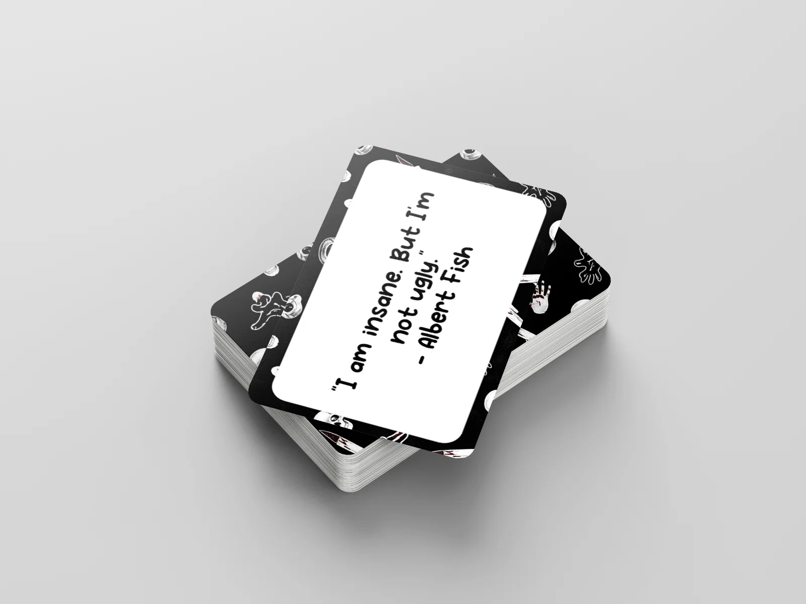 Serial Killer Quote A Week Cards – 52 True Crime Dark Quote Deck Gift, изображение 2