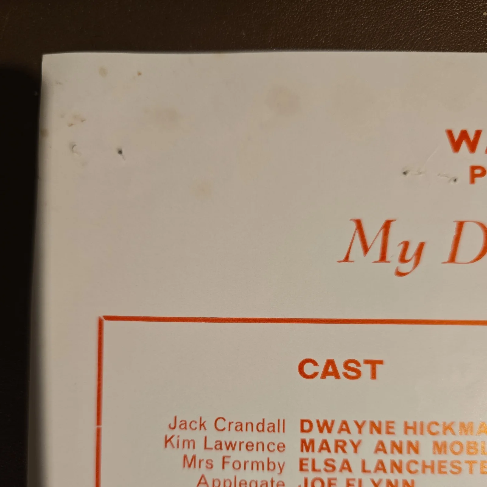 MY DOG, THE THIEF UK press sheet 1969 Walt Disney Dwayne Hickman Elsa Lanchester, изображение 3